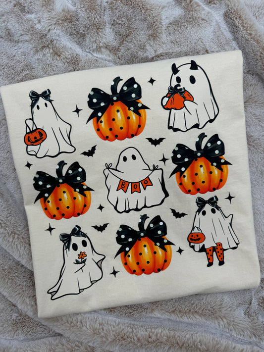 Ghostly Pumpkin Tee