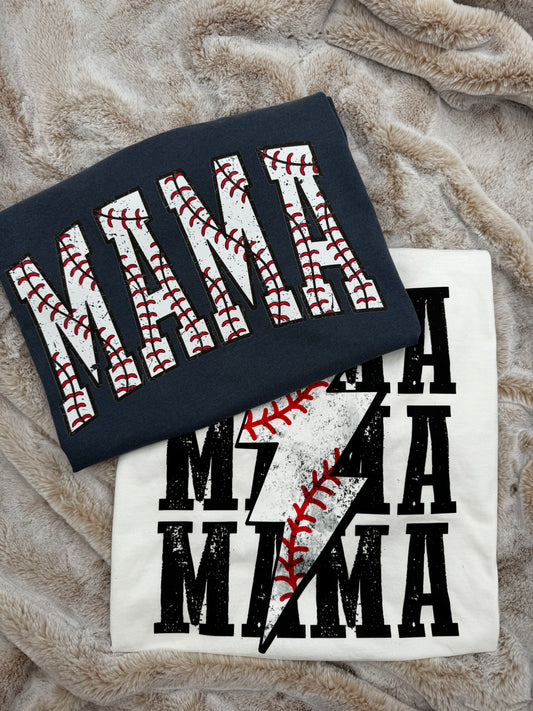 MAMA baseball (Navy Blue)